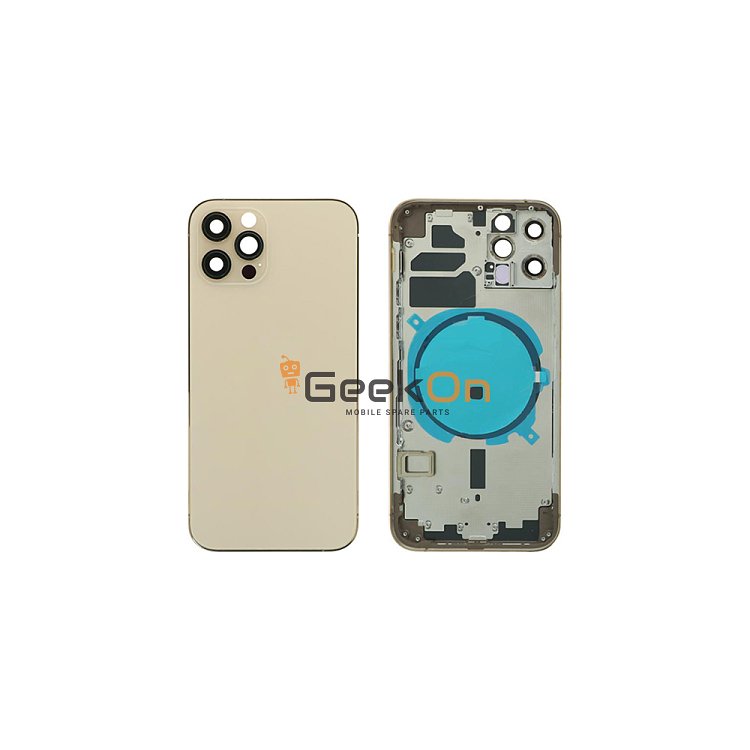 Back Housing / Πίσω Καπάκι για Apple iPhone 12 Pro USA Version A2341 Χρυσό