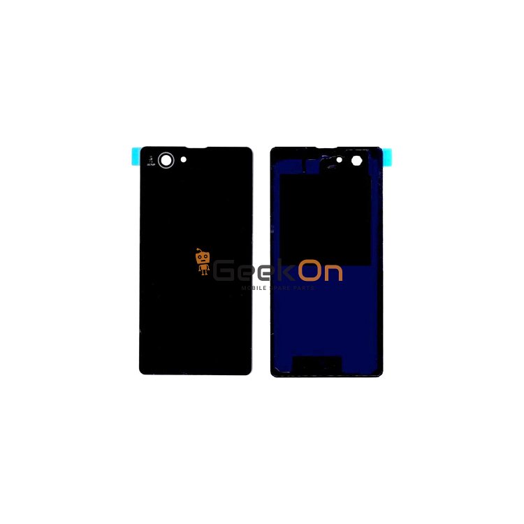 Πίσω Καπάκι / Back Cover για Sony Xperia Z1 Compact 550 D5503 SO-02F Μαύρο