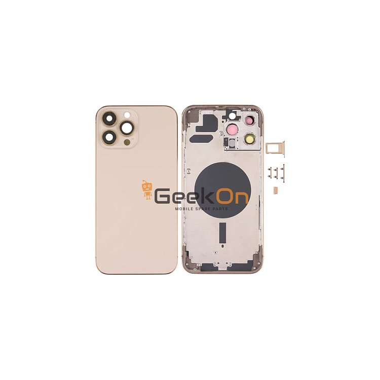 Back Housing / Πίσω Καπάκι για Apple iPhone 13 Pro Max Χρυσό