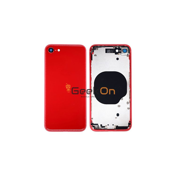 Back Housing / Πίσω Καπάκι Για Apple Iphone SE 2020 Κοκκινο