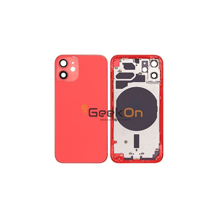 Back Housing / Πίσω Καπάκι Για Apple Iphone 12 Mini Κοκκινο