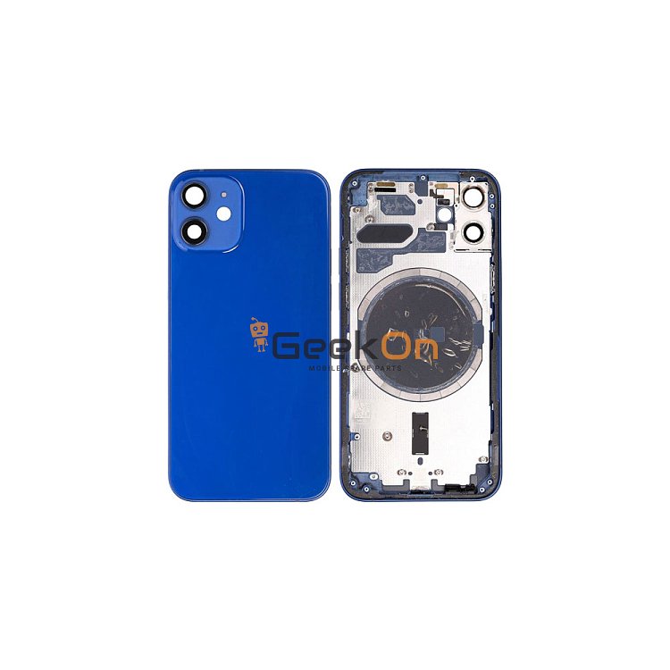 Back Housing / Πίσω Καπάκι Για Apple Iphone 12 Mini Μπλε