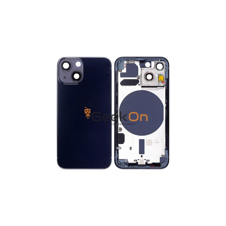 Back Housing / Πίσω Καπάκι Για Apple Iphone 13 Mini Μαύρο