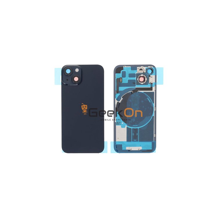 Back Housing With Cover  / Housing με Πίσω Καπάκι για iPhone 14 Black