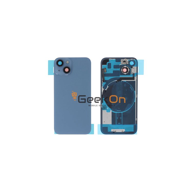 Back Housing With Cover  / Housing με Πίσω Καπάκι για iPhone 14 Blue