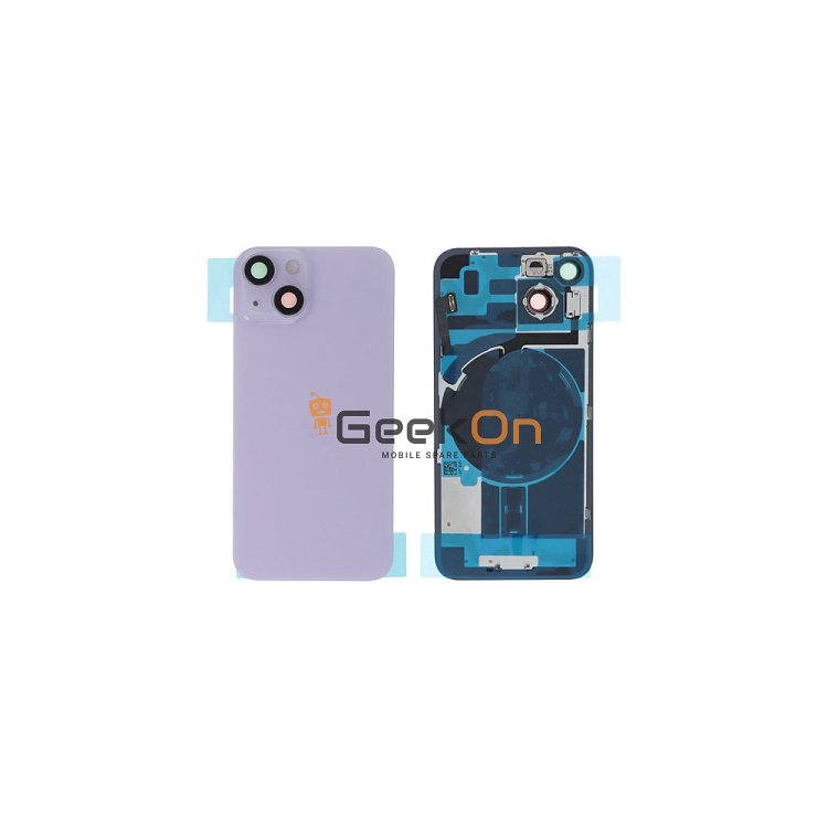 Back Housing With Cover / Housing με Πίσω Καπάκι για iPhone 14 Purple