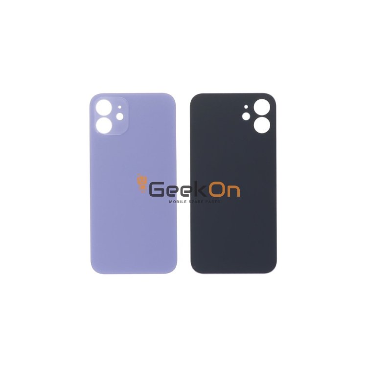 Back Cover Glass / Πίσω Καπάκι Για Apple Iphone 12 Purple