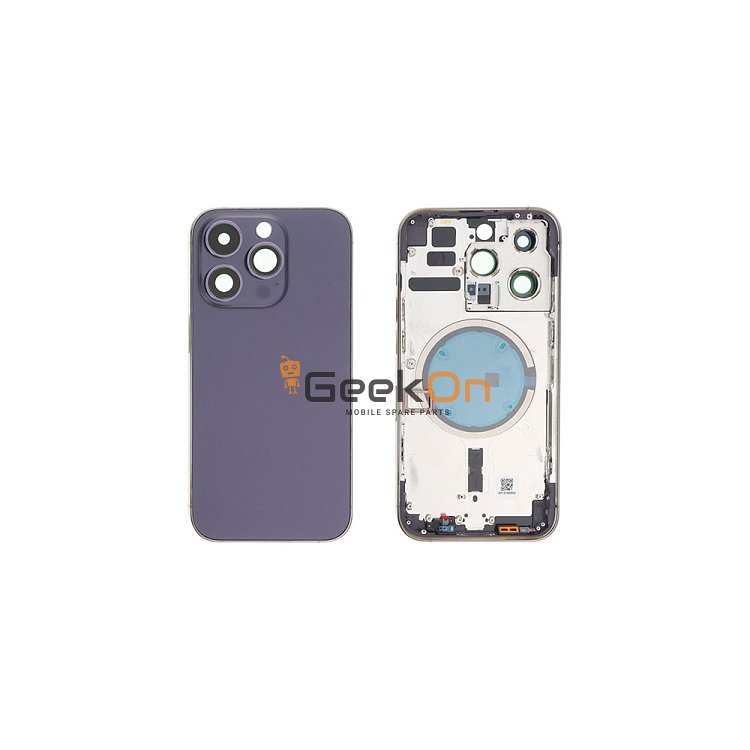 Back Housing / Πίσω Καπάκι Για Apple iPhone 14 Pro Deep Purple
