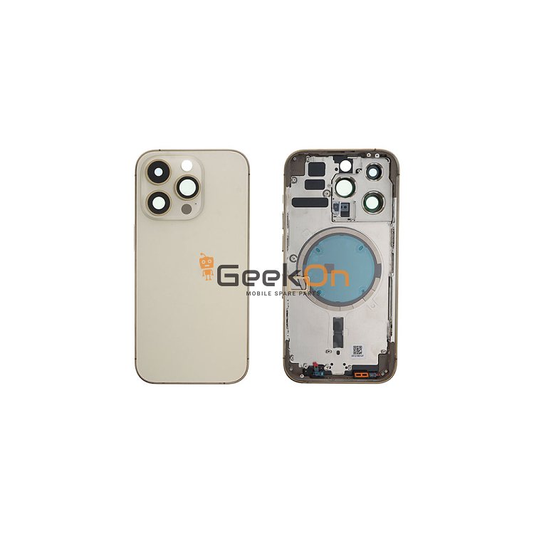 Back Housing / Πίσω Καπάκι Για Apple Iphone 14 Pro Gold