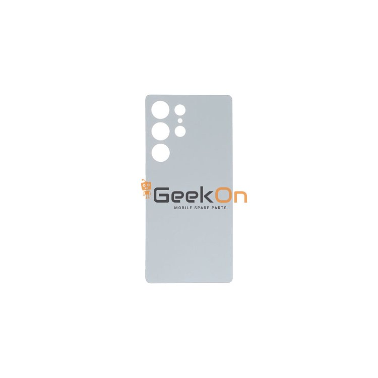 Back Cover / Πίσω Καπάκι για Samsung Galaxy S25 Ultra S938 Titanium White Silver