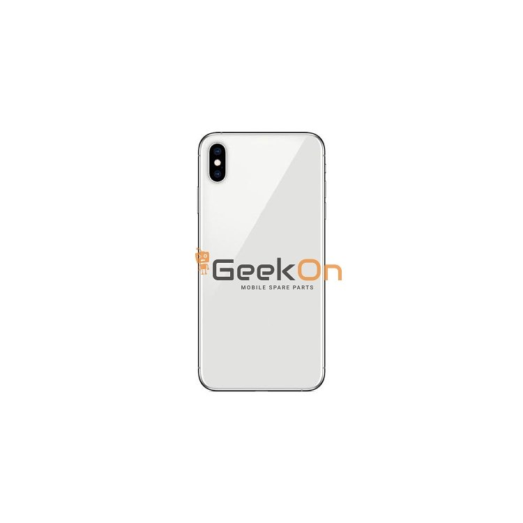 Back Housing / Πίσω Καπάκι Για Apple Iphone XS MAX SILVER