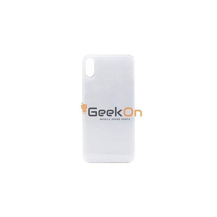 Back Cover Glass Για Apple Iphone XS WHITE