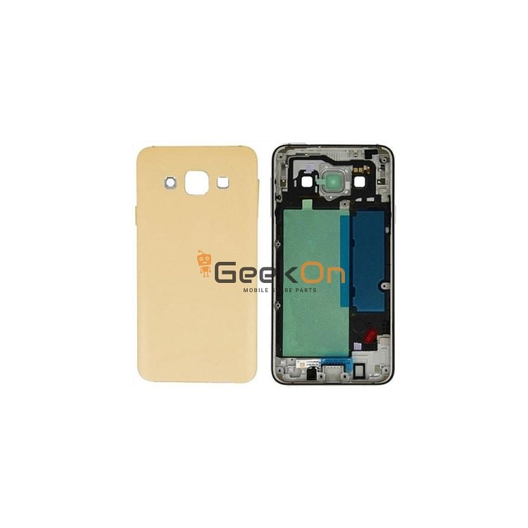 Back Cover / Πίσω Καπάκι Για Samsung Galaxy A3 SM-A300F Χρυσό