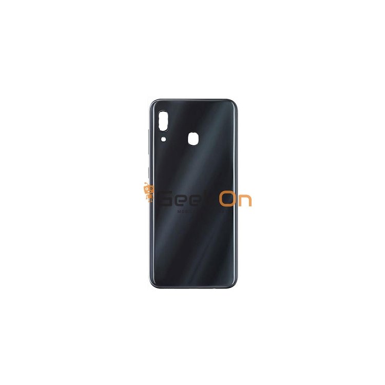 BACK COVER / Πίσω Καπάκι Για Samsung Galaxy Α30 Α305 Μαύρο
