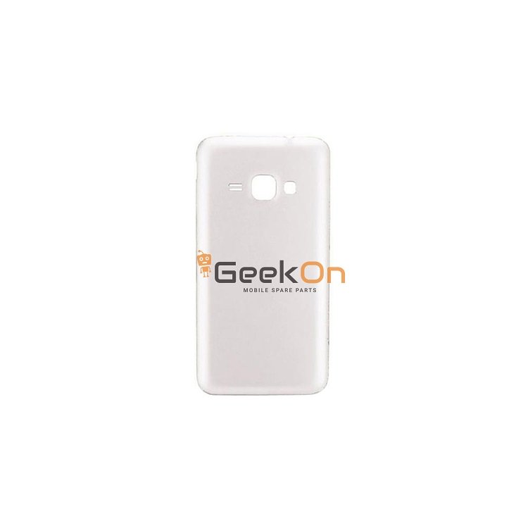 BACK COVER / Πίσω Καπάκι Για Samsung Galaxy J1 2016 J120F Λευκό