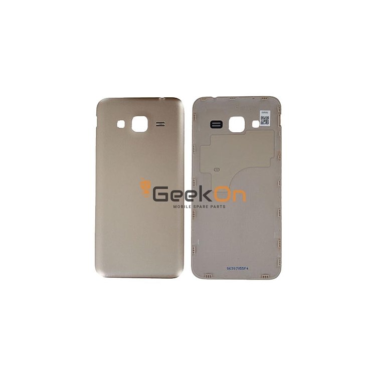 BACK COVER / Πίσω Καπάκι Για Samsung Galaxy J3 2016 J320F Χρυσό