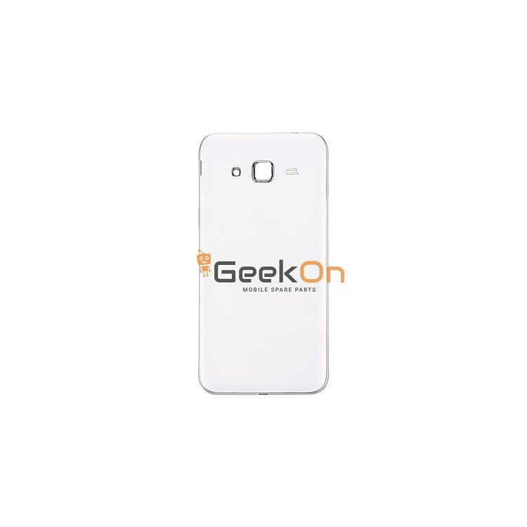 BACK COVER / Πίσω Καπάκι Για Samsung Galaxy J3 2016 J320F Λευκό