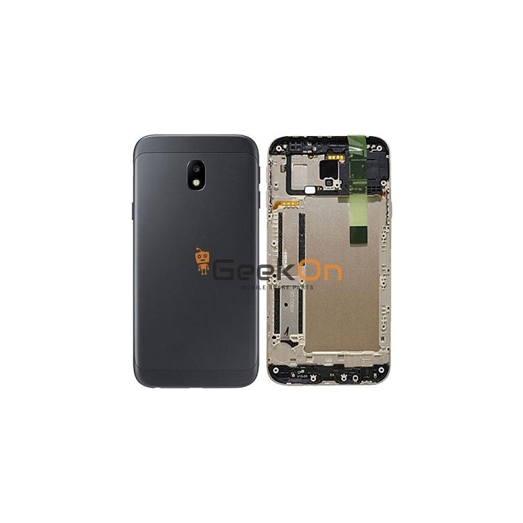 BACK COVER / Πίσω Καπάκι Για Samsung Galaxy J3 2017 J330F Μαύρο