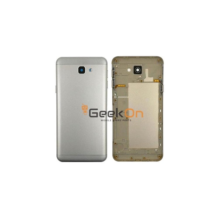 BACK COVER / Πίσω Καπάκι Για Samsung Galaxy J5 Prime G570F Ασημί