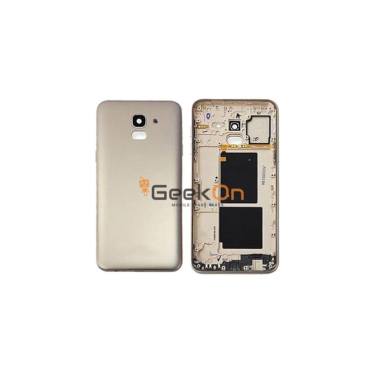 BACK COVER / Πίσω Καπάκι Για Samsung Galaxy J6 2018 J600F Χρυσό
