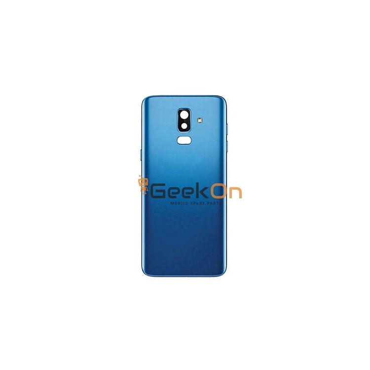 BACK COVER / Πίσω Καπάκι Για Samsung Galaxy J8 2018 J810F Μπλέ