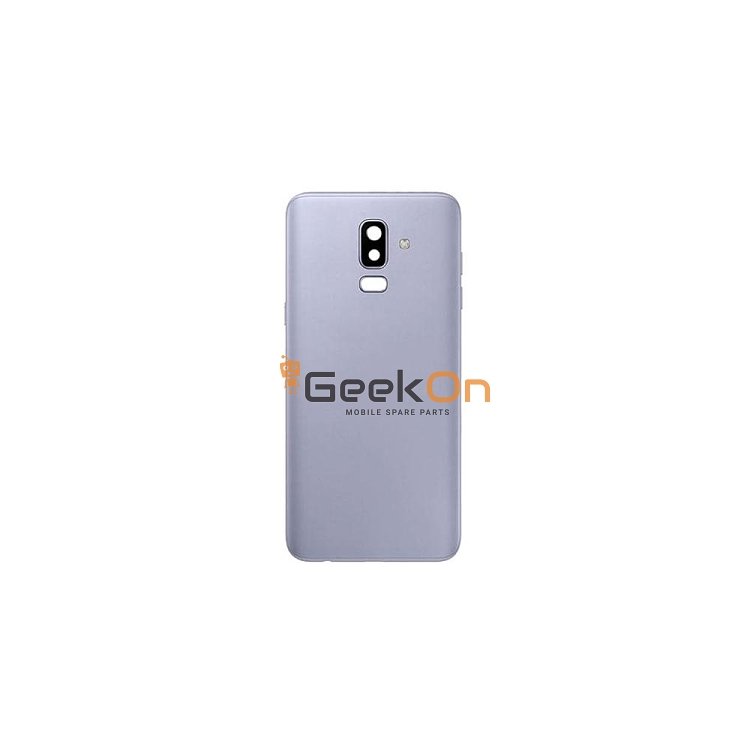 BACK COVER / Πίσω Καπάκι Για Samsung Galaxy J8 2018 J810F Ασημί