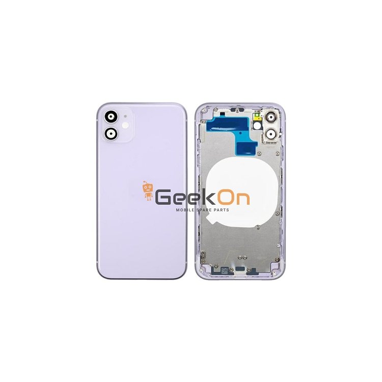 BACK HOUSING / ΠΙΣΩ ΚΑΠΑΚΙ ΓΙΑ APPLE IPHONE 11 Μώβ
