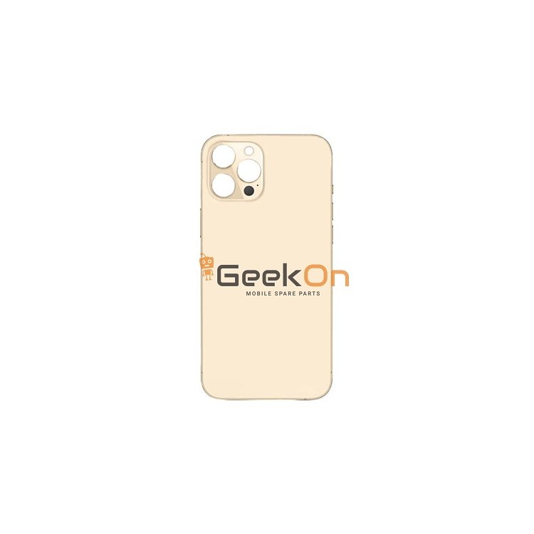 Back Cover Glass / Πίσω Καπάκι Για Apple Iphone 12 Pro Max Χρυσό