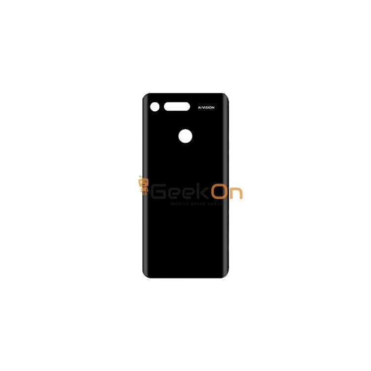 BACK COVER / ΠΙΣΩ ΚΑΠΑΚΙ  ΓΙΑ HUAWEI HONOR V20 ΜΑΥΡΟ