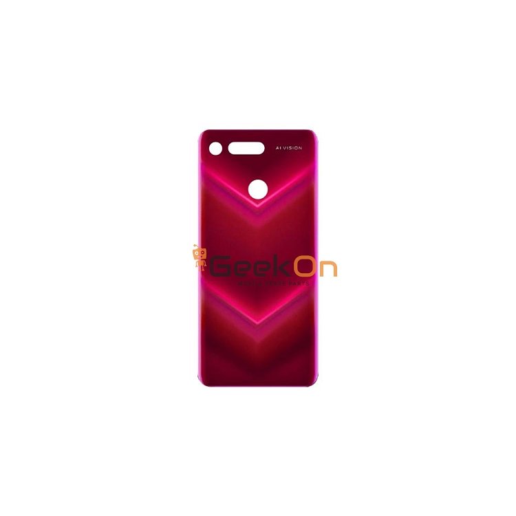 BACK COVER / ΠΙΣΩ ΚΑΠΑΚΙ  ΓΙΑ HUAWEI HONOR V20 ΚΟΚΚΙΝΟ