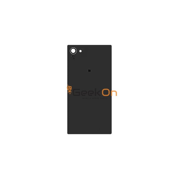 Πίσω Καπάκι / Back Cover για Sony Xperia Z5 Compact SO-02H Graphite Black