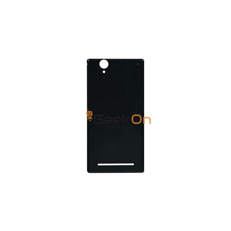 Πίσω Καπάκι / Back Cover για Sony Xperia T2u D5303 Μαύρο