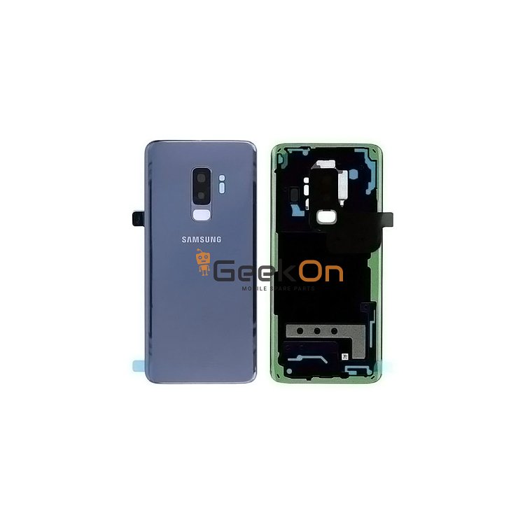 Γνήσιο Πίσω Καπάκι με Τζαμάκι Κάμερας για Samsung Galaxy S9 Plus G965F GH82-15652D Blue (Service Pack)