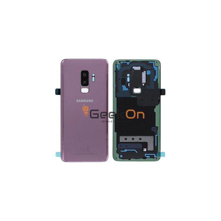 Γνήσιο Πίσω Καπάκι με Τζαμάκι Κάμερας για Samsung Galaxy S9 Plus G965F GH82-15652B Purple (Service Pack)