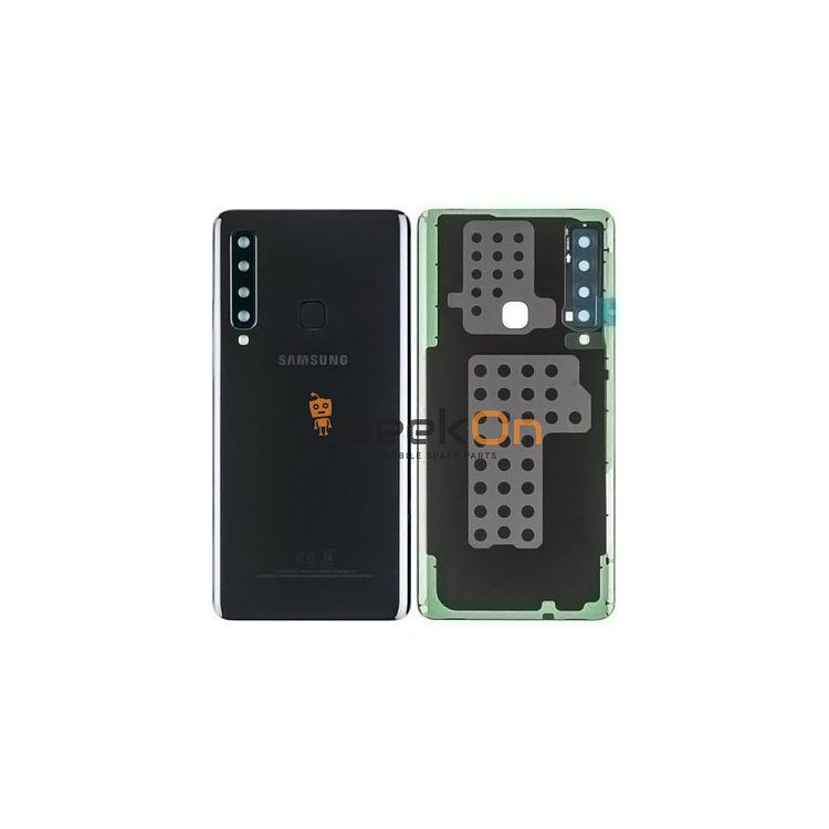 Γνήσιο Πίσω Καπάκι με Τζαμάκι Κάμερας για Samsung Galaxy A9 2018 A920F GH82-18239A Black (Service Pack)