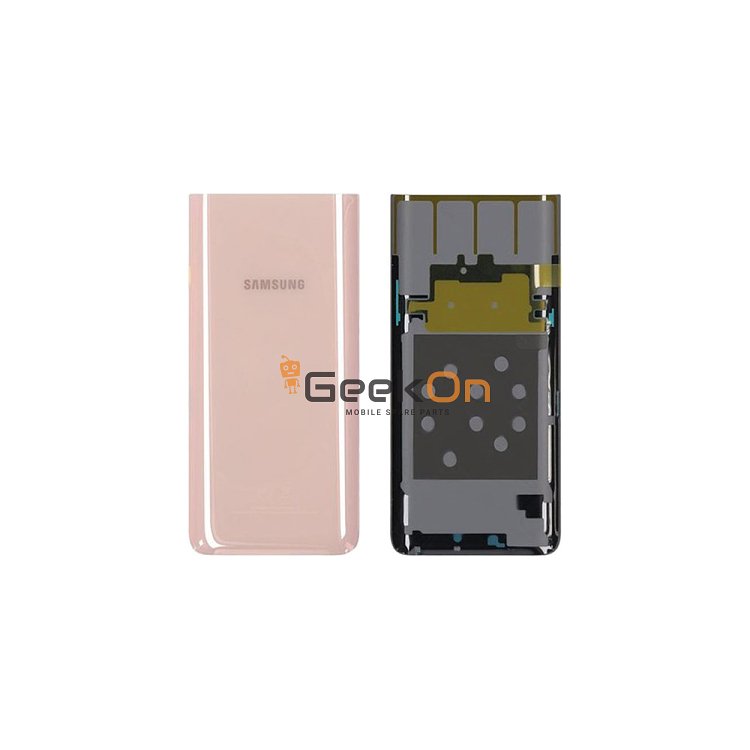 Γνήσιο Πίσω Καπάκι για Samsung Galaxy A80 SM-A805F GH82-20055C Gold (Service Pack)