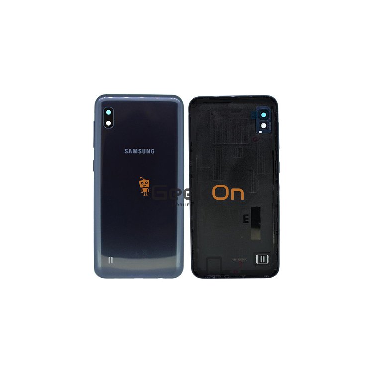 Γνήσιο Πίσω Καπάκι με Τζαμάκι Κάμερας για Samsung Galaxy A10 SM-A105F GH82-20232A Black (Service Pack)