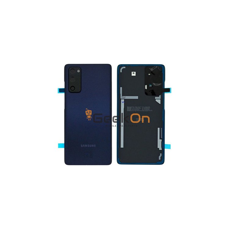 Γνήσιο Πίσω Καπάκι με Τζαμάκι Κάμερας για Samsung Galaxy S20 FE 4G G780 GH82-24263A Cloud Navy (Service Pack)
