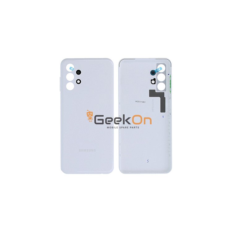 Γνήσιο Πίσω Καπάκι για Samsung Galaxy A13 4G A135F GH82-28387D White (Service Pack)