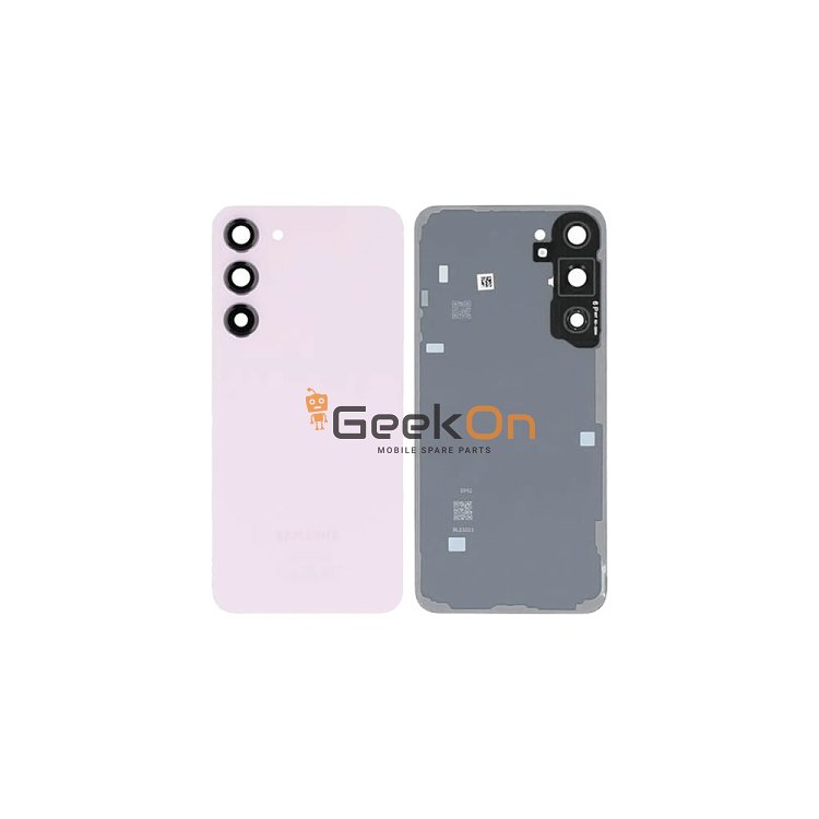 Γνήσιο Πίσω Καπάκι με Τζαμάκι Κάμερας για Samsung Galaxy S23 Plus S916 GH82-30388D Lavender (Service Pack)