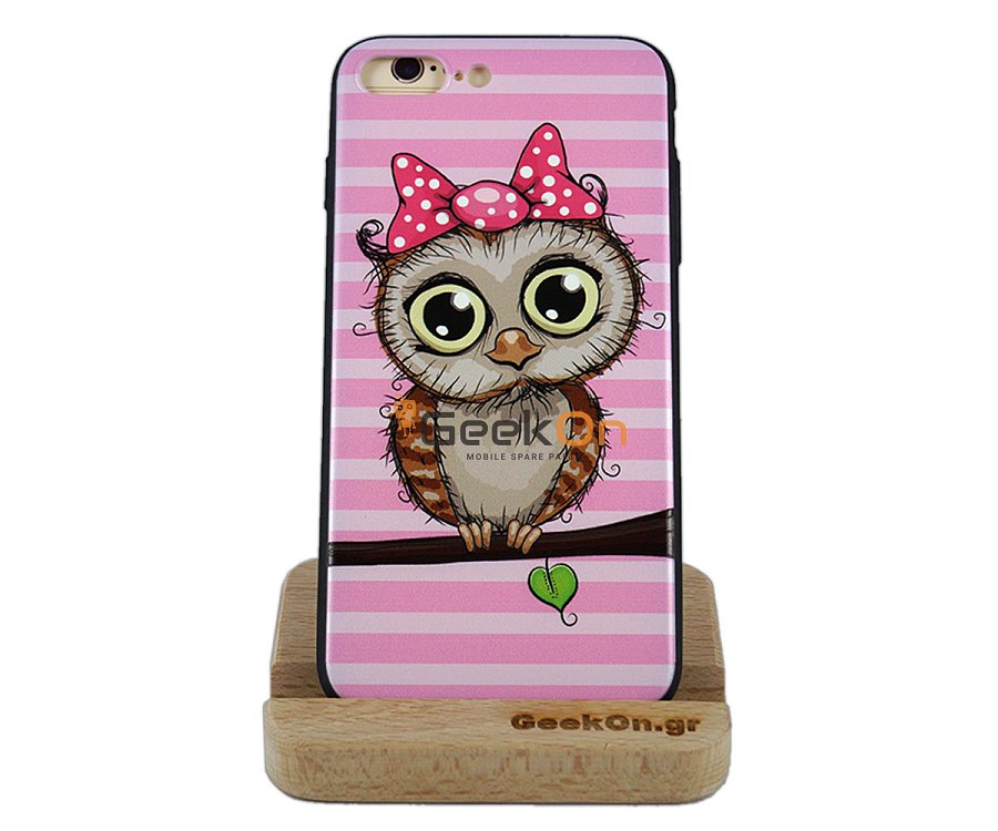Θήκη IKAKU iPhone 7/8 Plus Lady Owl