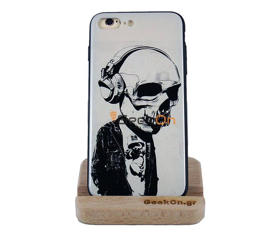 Θήκη IKAKU iPhone 7/8 Plus Skull DJ