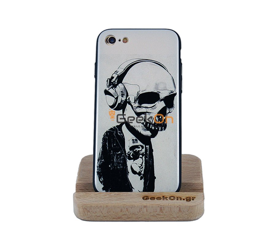 Θήκη IKAKU iPhone 7/8 Skull DJ