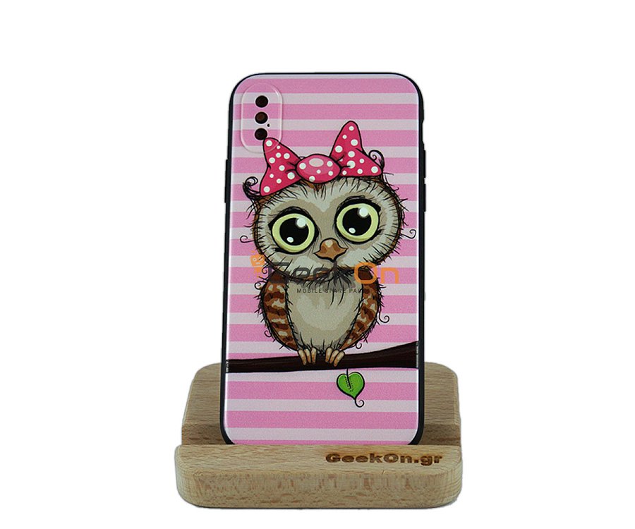Θήκη IKAKU iPhone X Lady Owl