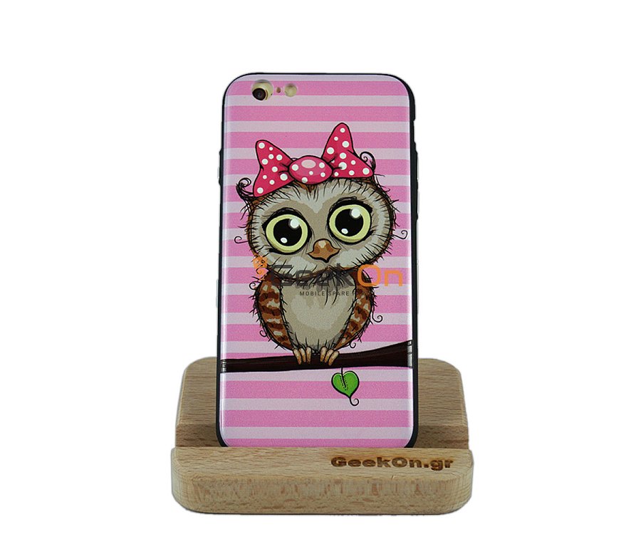 Θήκη IKAKU iPhone 6/6S Lady Owl