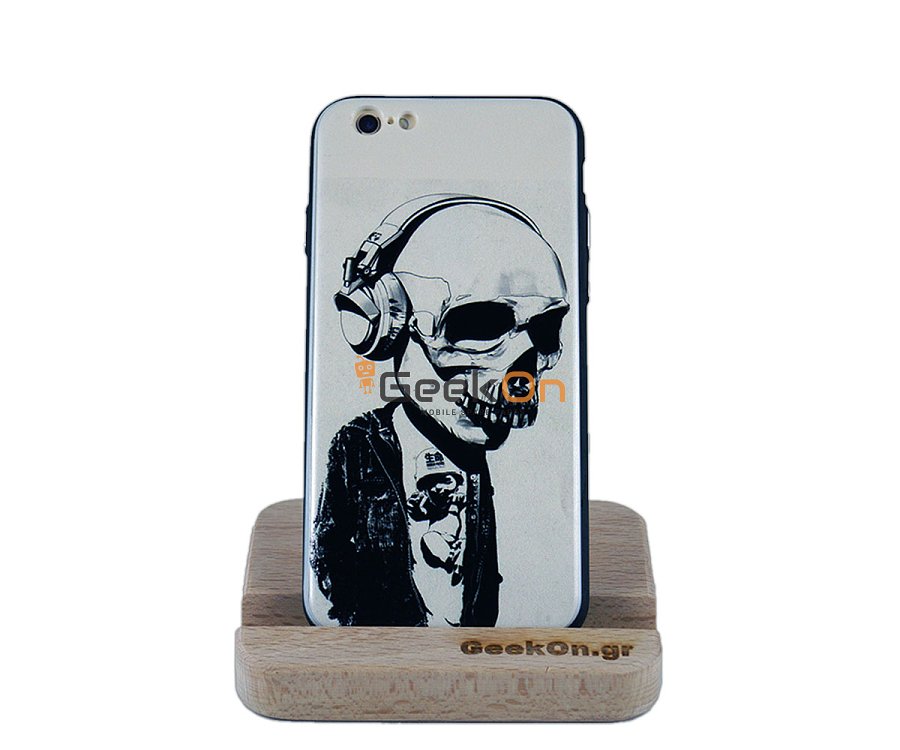 Θήκη IKAKU iPhone 6/6S Skull DJ