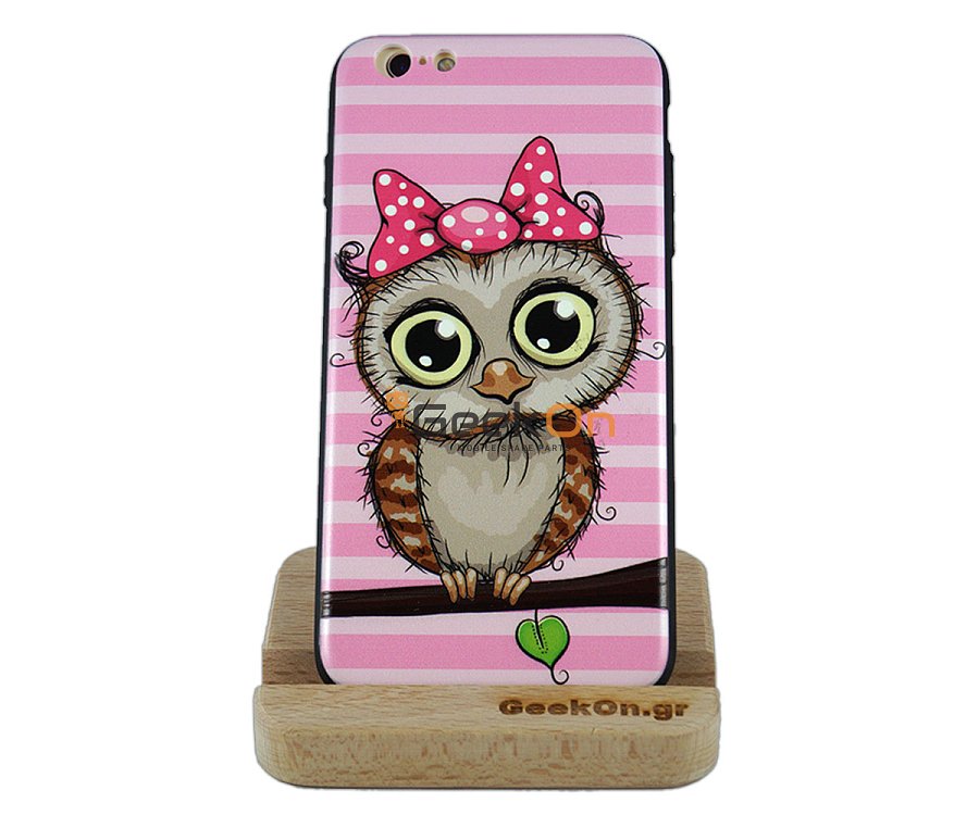 Θήκη IKAKU iPhone 6/6S Plus Lady Owl