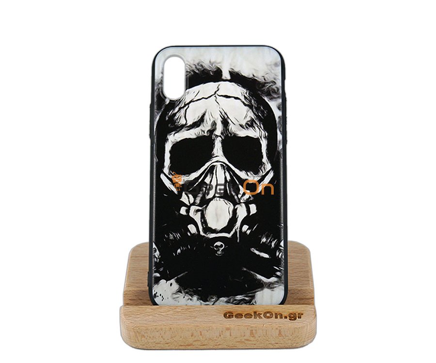 Θήκη AMG iPhone X Skull Bio War