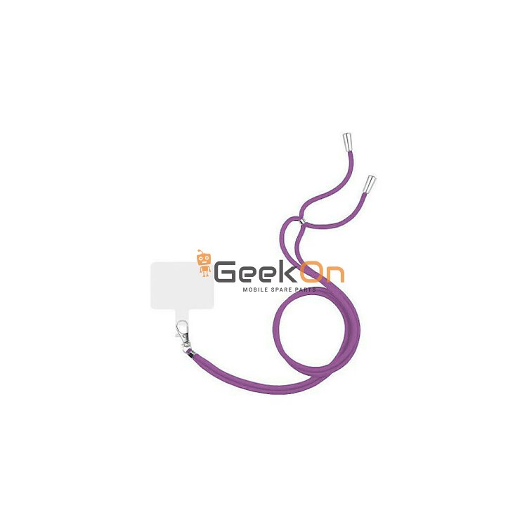 Universal Λουράκι Λαιμού για Κινητά Μωβ