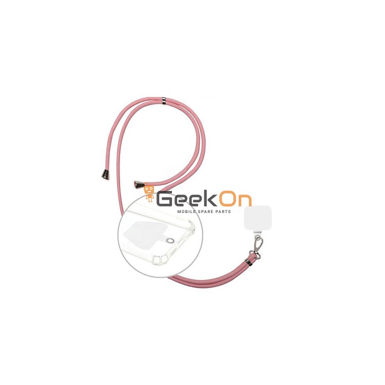 Universal Λουράκι Λαιμού για Κινητά Ροζ